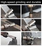 Professional Tungsten Carbide Rotary Cutter Kit Set Shapes TREE/ROUND TREE