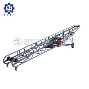 Quality Factory Price High Inclination Truck Loading Flexible Mobile Belt Conveyor wholesale