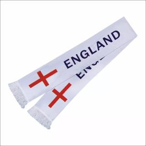Quality Custom Logo Flag Print Scarf Rectangle Flag USA Saudi Scarf Flags wholesale