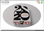 Handmade 2 Pieces Paper Rigid Gift Boxes In Glossy Film Lamination