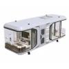 Fully Furnished Luxury Prefabricated Mobile Space Capsule House For 20ft 40ft