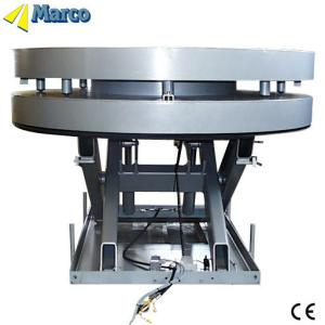 Quality Marco Single Scissor Lift Table with Turntable wholesale