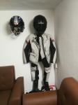 Motorcycle Helmet Stand Rack Organizer for Football Coats Hats 774g Easy