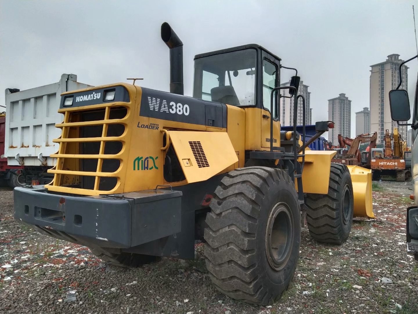 Used KOMATSU WA380-3 5 Ton Wheel Loader,Used KOMATSU Wheel Loader For Sale