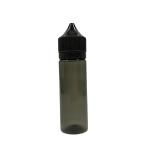 Dropper bottle (Transparent Blue) REUSABLE, Child Resistant Cap, Easy Drip Tip