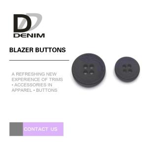 Quality Extra Large Blazer Coat Buttons 4 Holes Plastic Garment Accessories wholesale