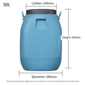 Quality HDPE 50 Litre Plastic Drum Reusable For Chemical Industry ISO9001 wholesale