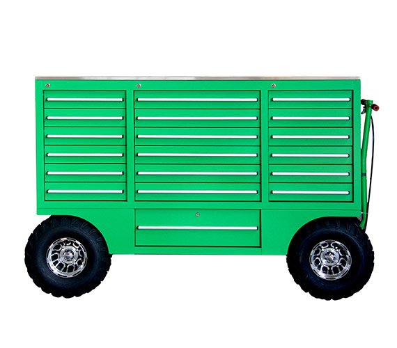 Garage Store Tools Heavy Duty Rolling Pit Cart Tool Box for Convenient Tool Storage