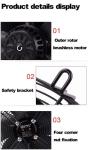YWF Series 200 to 630mm Fan Blade Motor Condenser Evaporator Fan Manufacturer