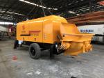 80CBM/H 16MPa Mini Concrete Mixer With Pump , Stationary Concrete Pump