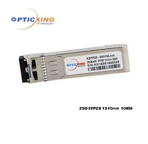Quality 1310nm 10km 25G SFP28 Duplex LC Fiber Optical Module wholesale