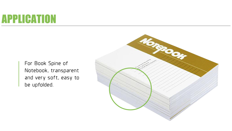 Transparent Granule Hot melt adhesive bookbinding spine for soft notebook EVA Glue for Bookbinding bookbinding equipment