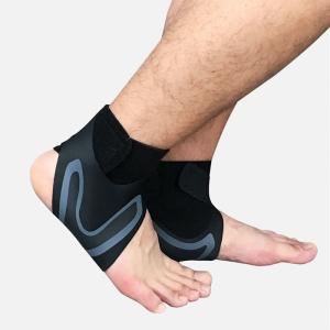 Quality Sport Adjustable Compression Foot Sleeve Ankle Guard wholesale