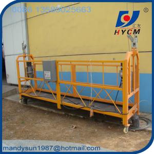 Quality ZLP800 Aluminum Electric Scaffolding 800kg Aluminum Suspended Platform for sale wholesale