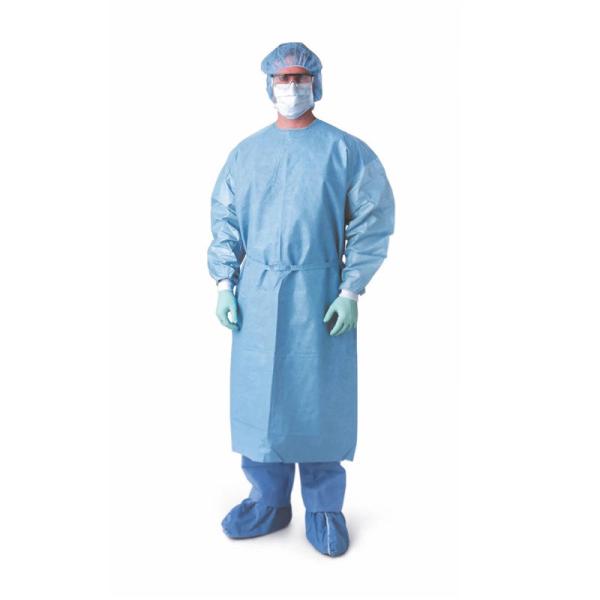 Cheap Splash Resistant Lab XL Disposable Surgical Gown for sale