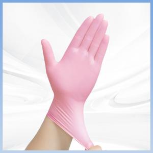 Quality Extra Strong Tensile Strength Synthetic Nitrile Gloves Oil Resistance wholesale