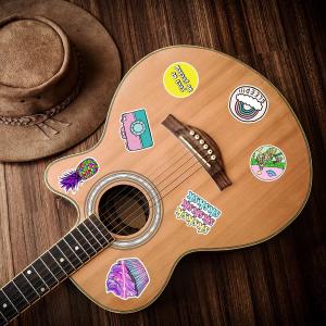 Quality UV coating Waterproof Vinyl Stickers wholesale