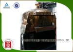 Electric Italy Pizza Oven Copper Plated Napoli Lava Rock for Restaurant