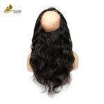Straight Cuticle Aligned Virgin Human Hair 360 Full Lace Closure
