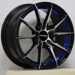 13 Inch 17 Inch Multi Spoke Black Casting Alloy Wheels