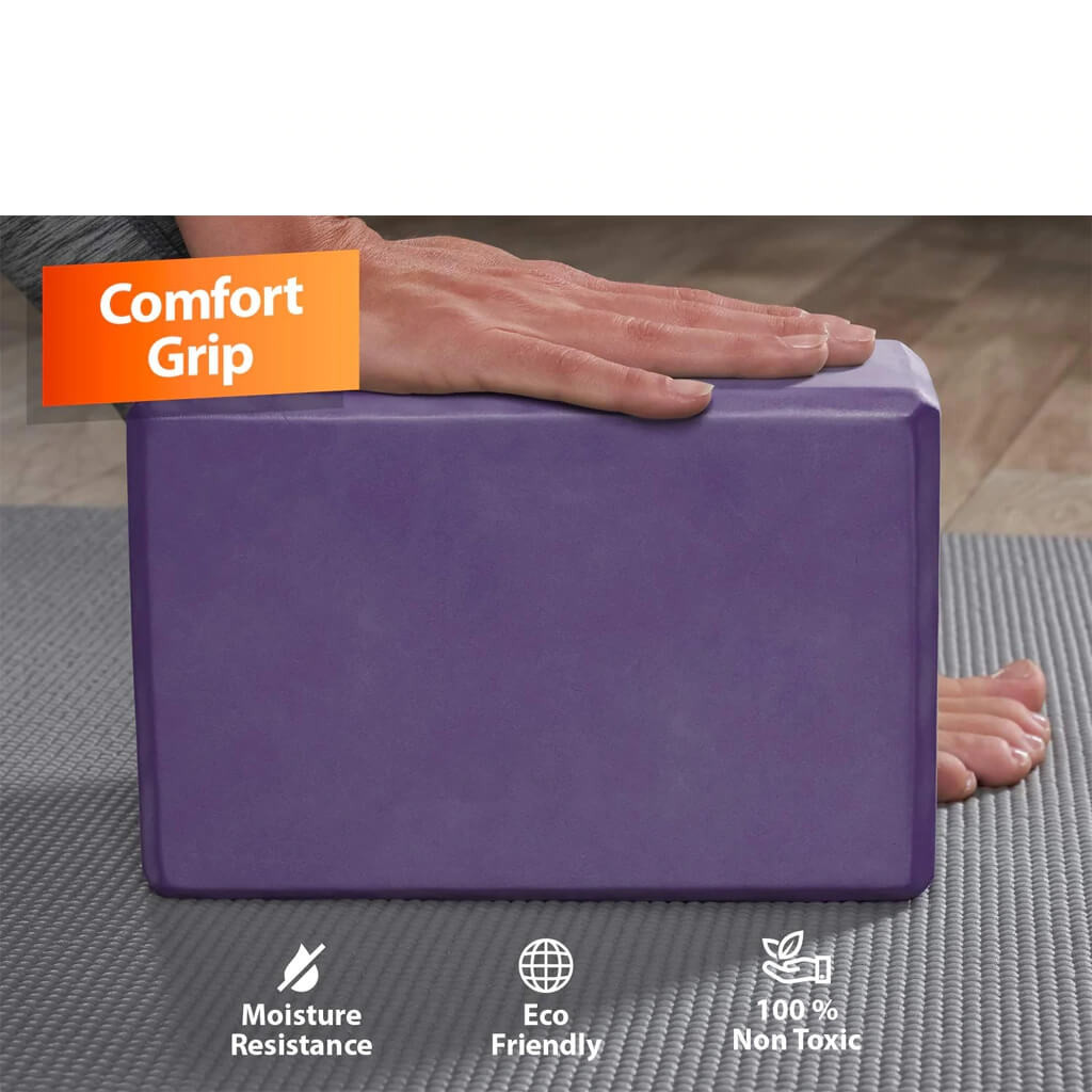 Gym Fitness EVA Foam Blocks , Colorful Foam Exercise Blocks For Bodybuilding