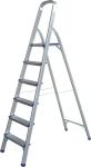 1.0-1.7mm 6 Step Aluminium Step Ladder 6063 87-120cm