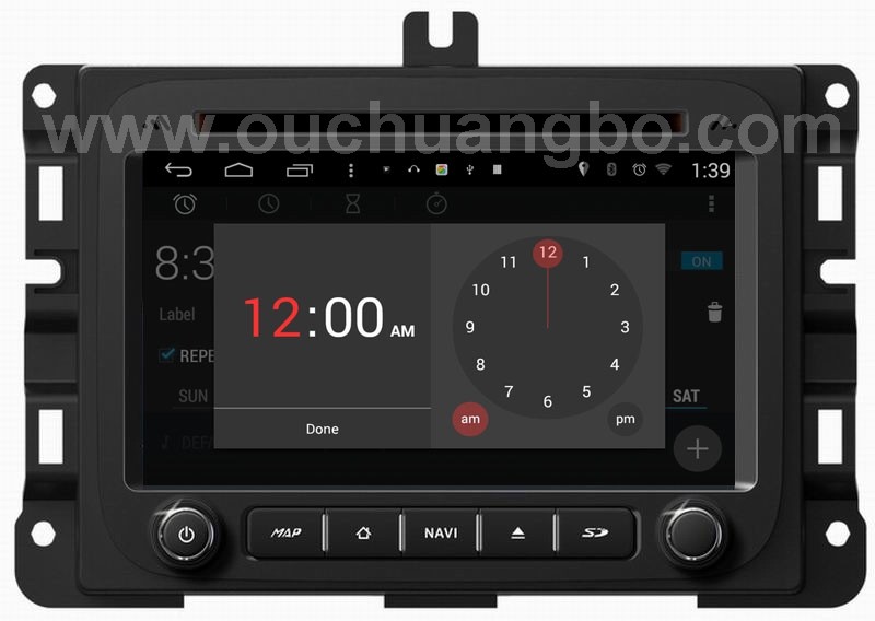 Ouchuangbo S160 audio dvd stereo radio for Dodge Ram 1500 2013 2014 2015 with 3G WIFI mirror link