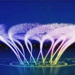 Stainless Signal Control Digital Swing Fountain Modern