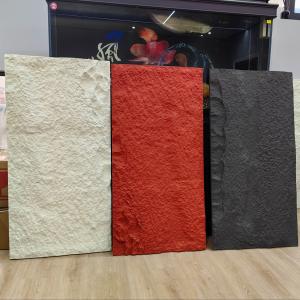 China 3D Wholesale Art Interior Outdoor PU Stone Polyurethane Artificial Stone Clad Wall Panel Board on sale