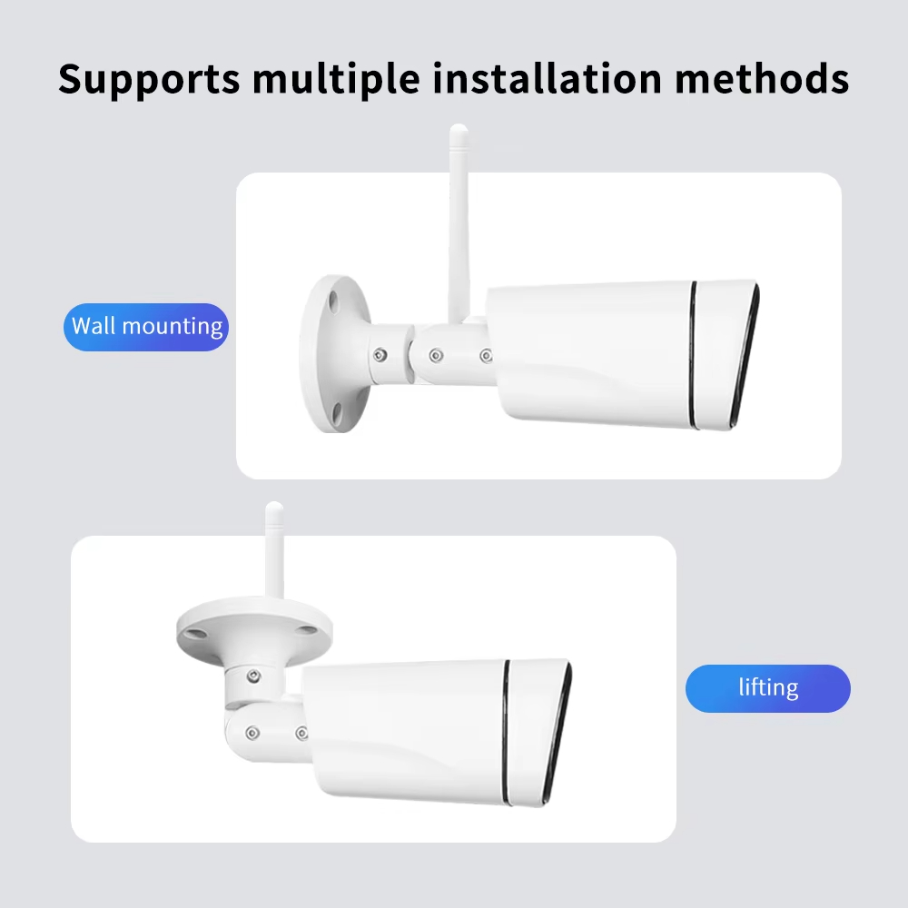 Outdoor Cctv Camera Wifi Tuya Smart Dual Light Outdoor Tuya Smart Camera CCTV Security Wifi IP Camera