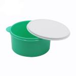 Round Plastic Sublimation Lunch Box Blank Safe Food Storage Box Food Container