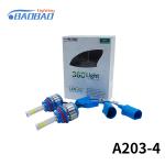 A203-4 48w 4800Lumen COB chips car led headlight