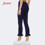Women'S Bootcut Yoga Pants Capri Pants High-Waist Women'S Tummy Control 4 Way