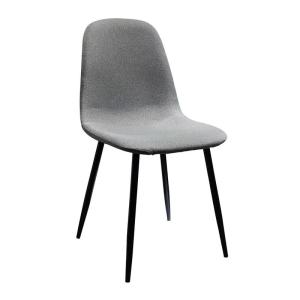 Quality Nordic Modern Metal Dining Chairs SH76cm Restaurant Furniture Delicate Stitching wholesale
