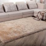 HOT Plain Shaggy Classic/ fleeciness China Made flooring rug carpet grey - beige