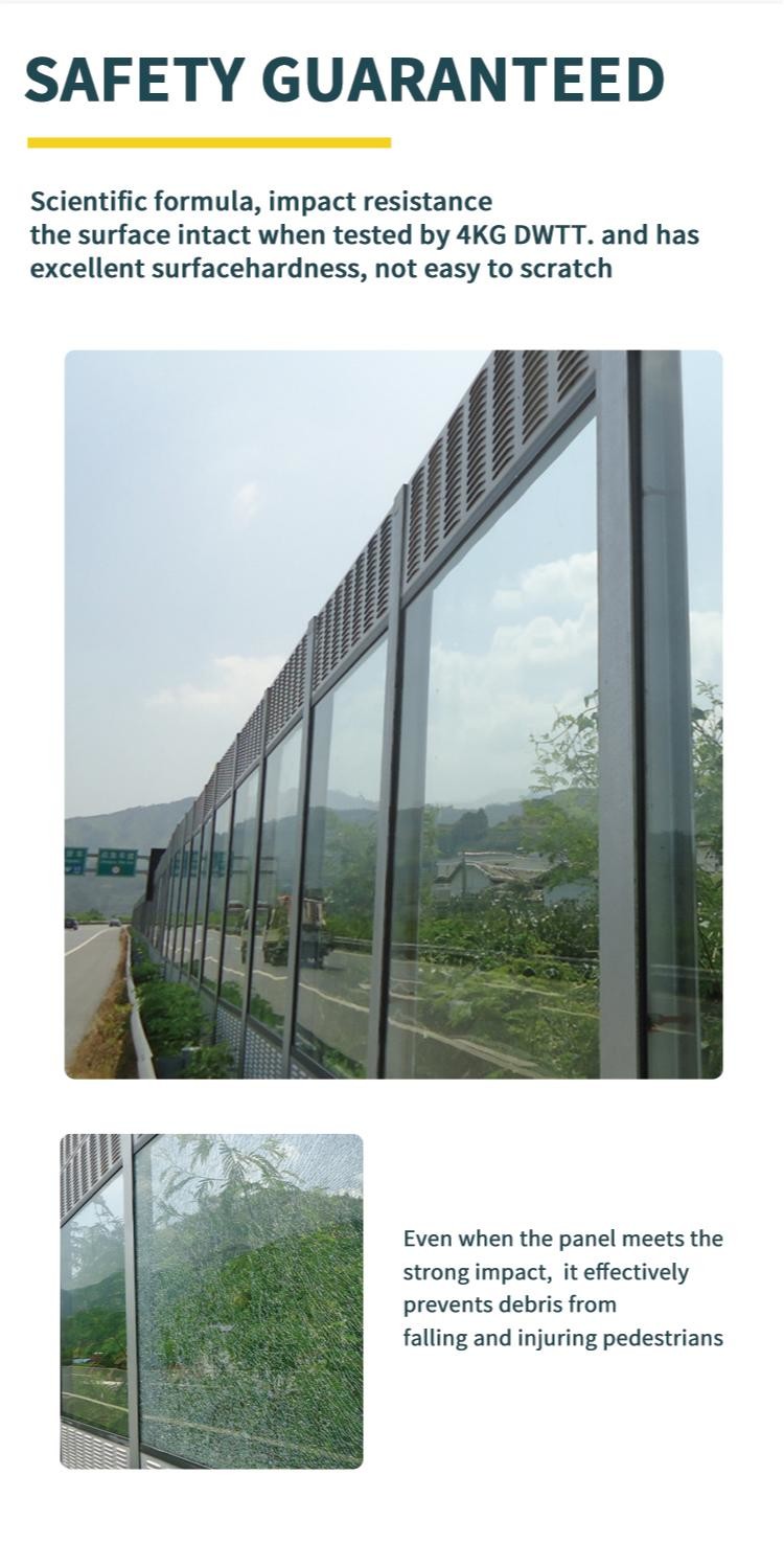 Duke Manufacturer's 8mm Anti-UV Acrylic Board 20x30ft SoundProof Fence UV 4mm PMMA for Municipal Construction Engraving Included