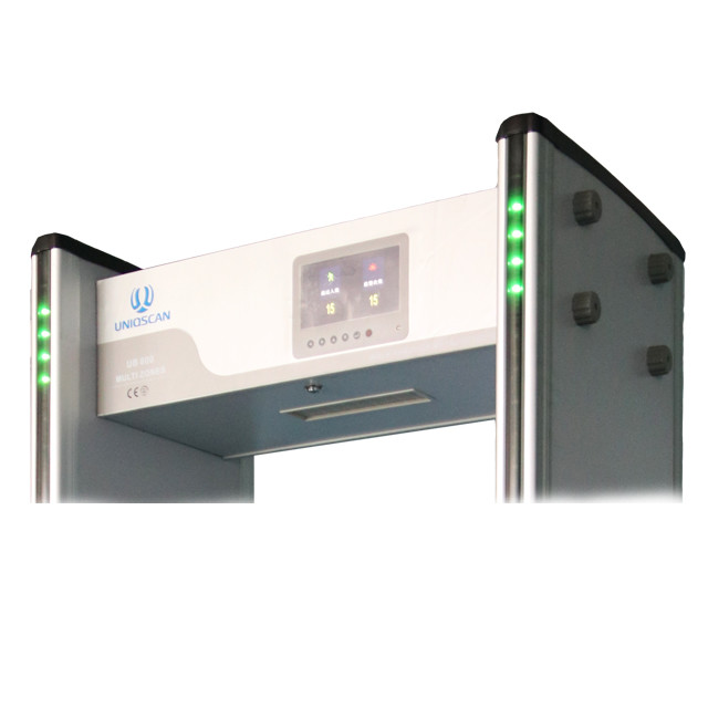 AC 85V-264V 33 Zones Airport Door Frame Metal Detector