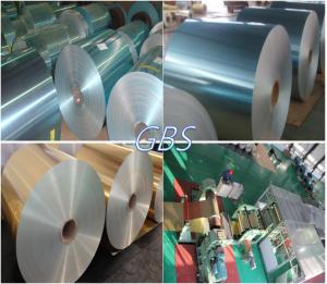 Quality Golden / Blue / White Hydrophilic Aluminium Foil Excellent Coating Performance wholesale