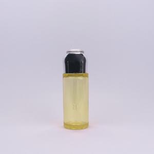 Quality Electroplated Aluminum Dropper Bottle Head PETG Dropper Bottle 50ml For Skincare Product wholesale