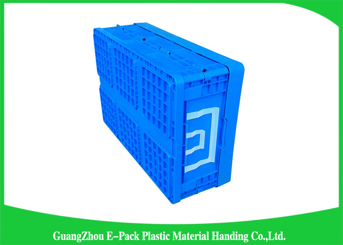 Collapsible Plastic Stackable Containers / Virgin PP foldable plastic crates