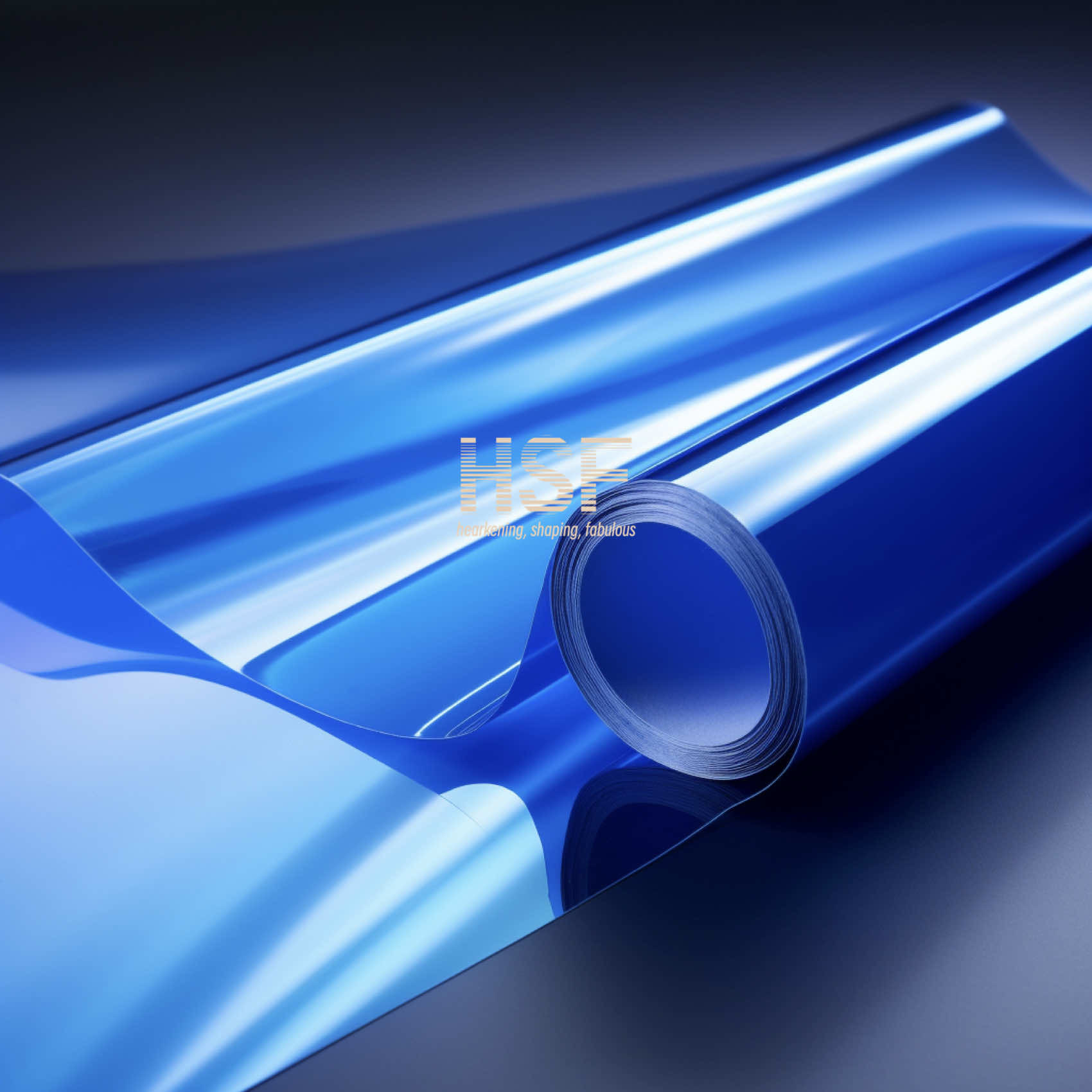 Translucent Blue Anti Static Protective Polyester Film