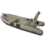 Marine Equipment RIB 480D Rigid Fiberglass Inflatable with Outboard Motor