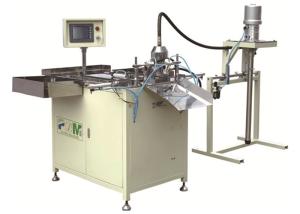 Quality Full-Auto End Caps 2N PVC Dispensing Machine Oil Filter Making Machine wholesale
