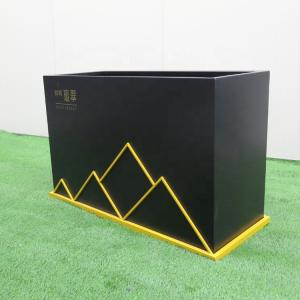 Quality L1200xW500xH750mm Galvanized Metal Flower Pots wholesale