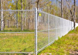 Quality Multi PVC Color Driveway Chain Link Fencing With Steel Iron Wire Materials wholesale