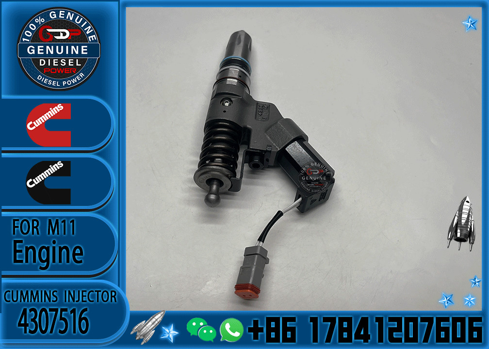 Injector 4307516 4384360 4307776 3411756 for QSM11 ISM11 M11 Diesel Engine Parts Nozzle Assembly High Quality