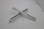 12 Holes Vermicelli Lipstick Making Mold Aluminum 1 Year Warranty