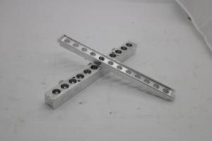 Quality 12 Holes Vermicelli Lipstick Making Mold Aluminum 1 Year Warranty wholesale