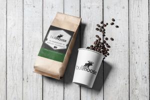 Quality Customized Printed Kraft Paper Side Gusset Coffee Bag 500g/1kg wholesale