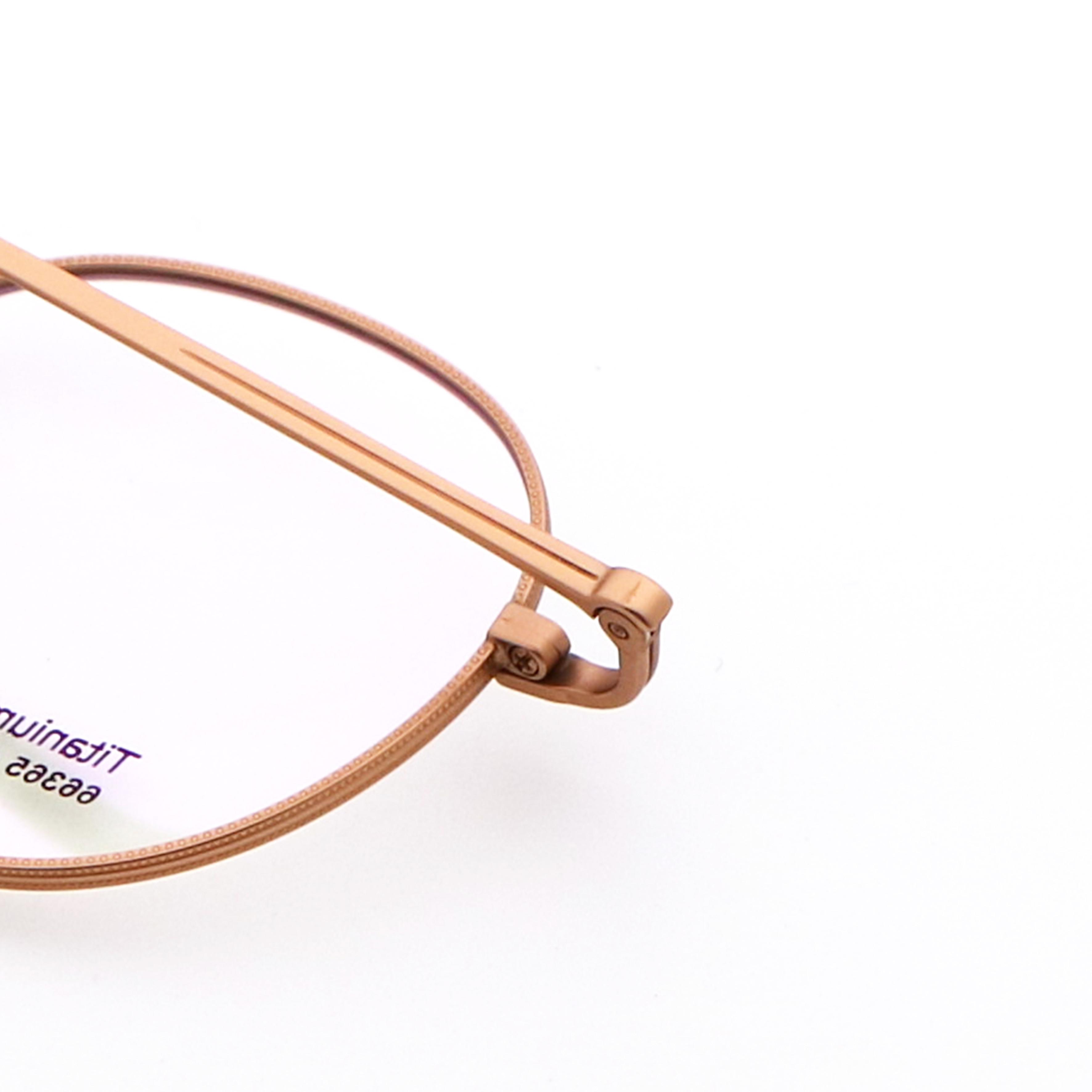 Unisex Fashionable Comfortable Glasses B Titanium Glasses 66365